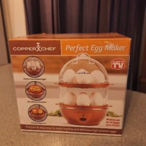 Copper Chef Kitchen Copper Chef Perfect Egg Maker 4egg Capacity